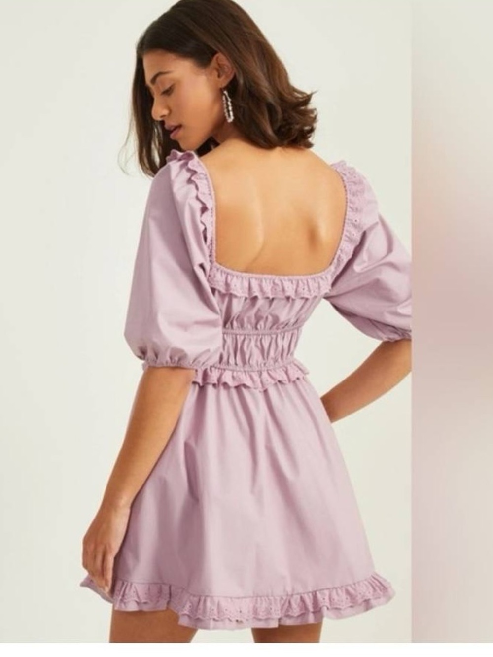Altar’d state Melissa Ruffled dress